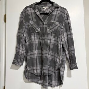 BP Gray Checkered Shirt